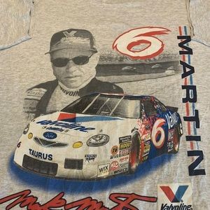 Vintage Mark Martin Nascar T Shirt Racing Tee x Large